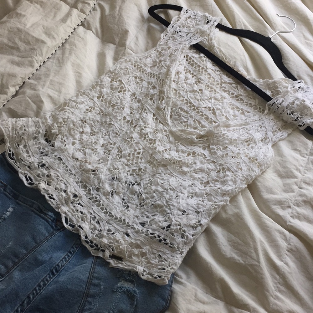 Hollister XS/S knit top swimsuit cover up